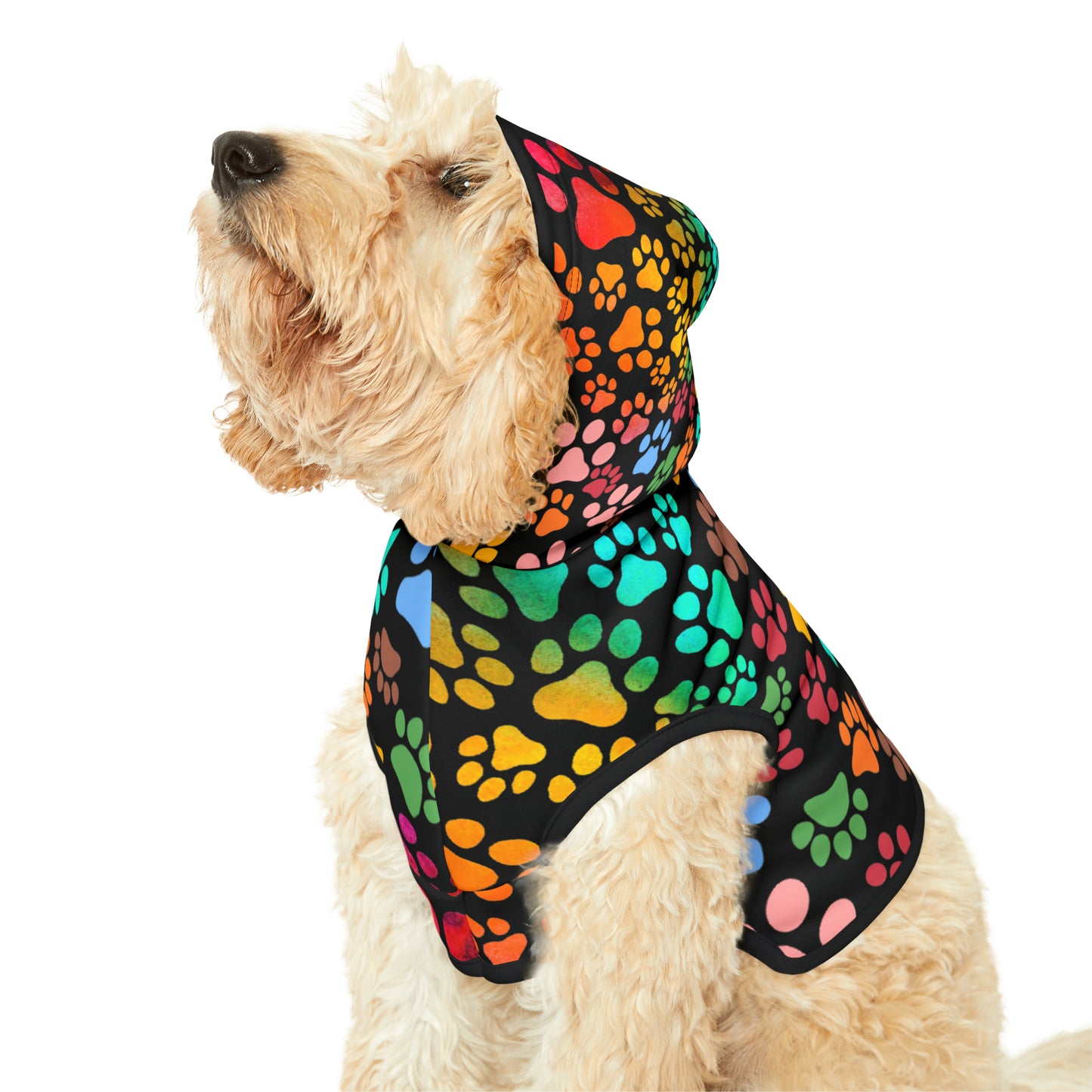 Paws Pattern Pet Hoodie