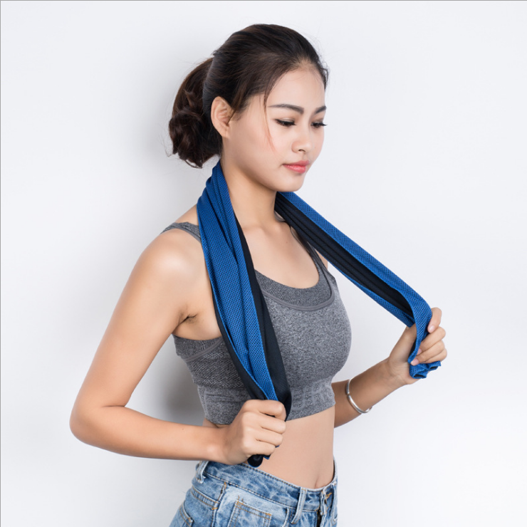 Sports Quick-Drying Cooling Towel Swimming Gym Travel Cycling Gym Club Yoga Sports Cold Feeling Sport Towels To Take Carry Hot