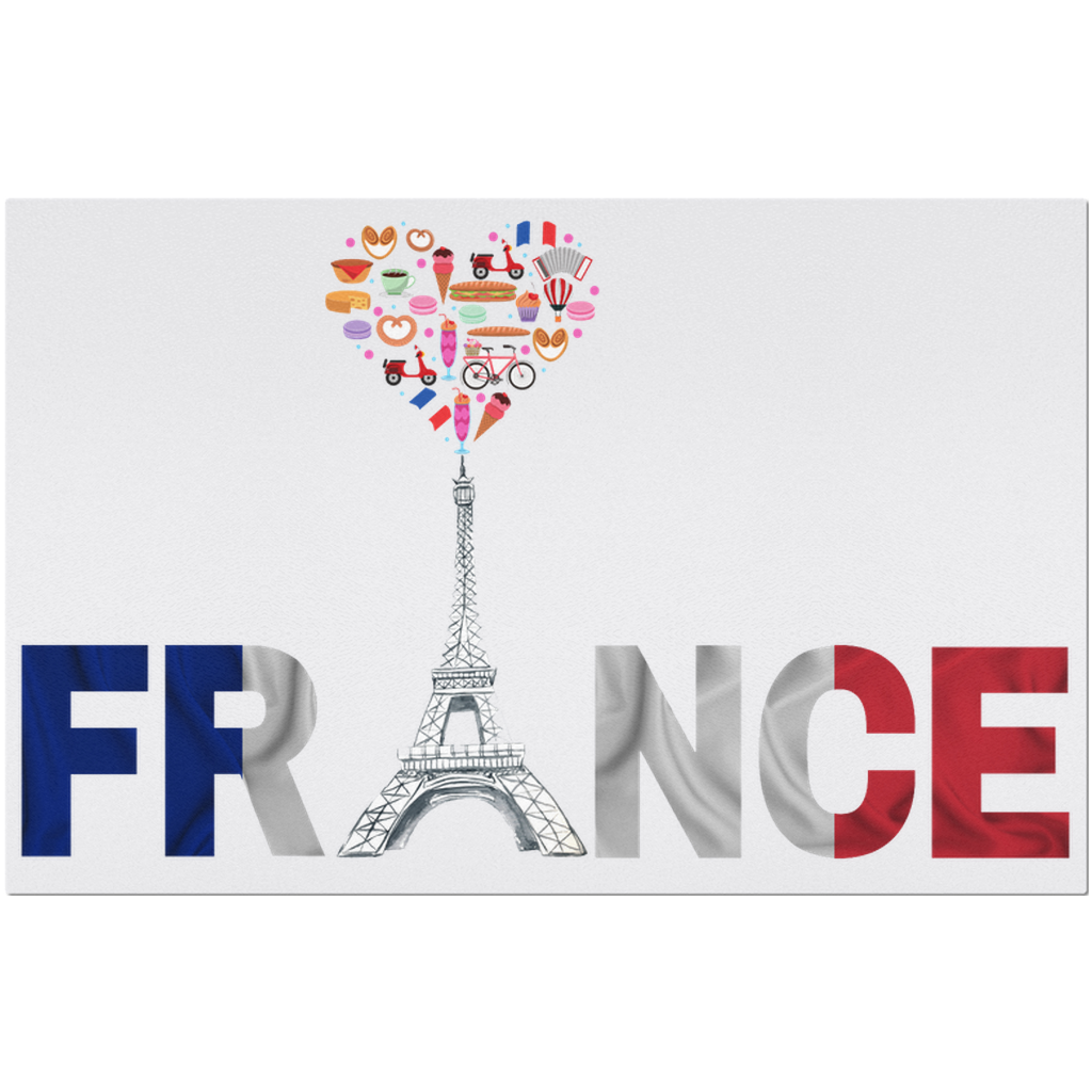 France Eiffel Tower Placemats