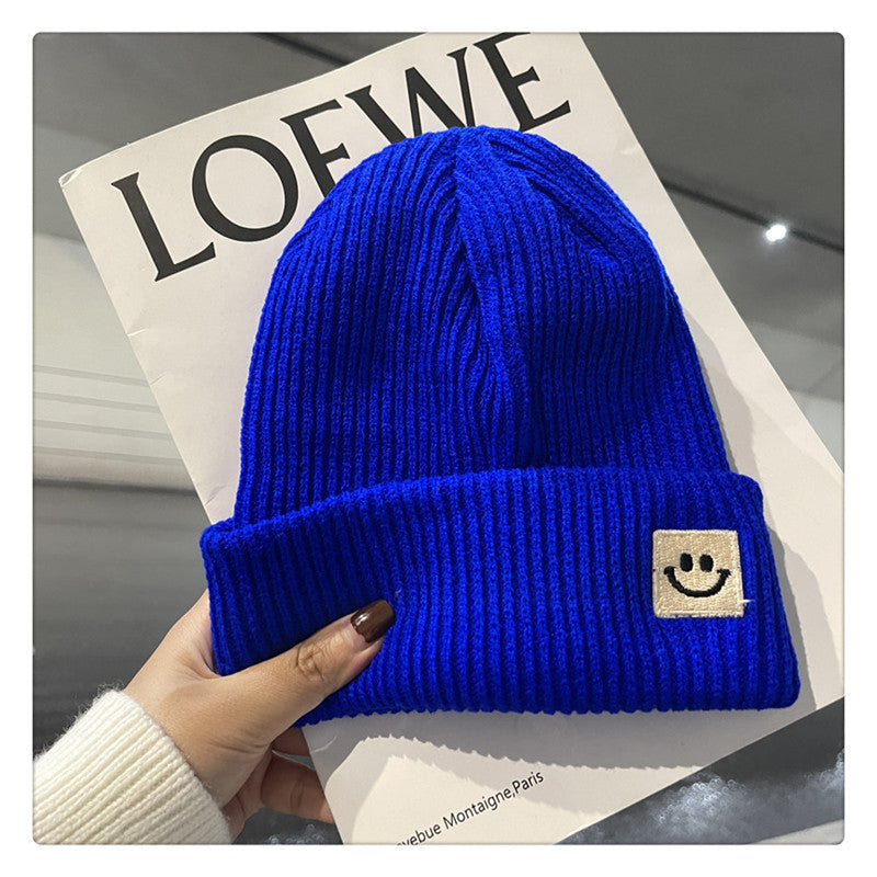 Knitted Hat Women's Winter Solid Color