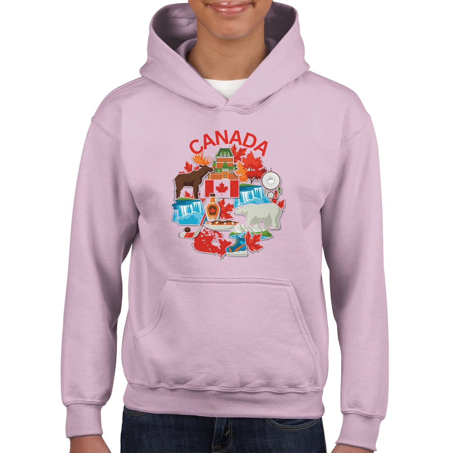 Canada Items Classic Kids Pullover Hoodie