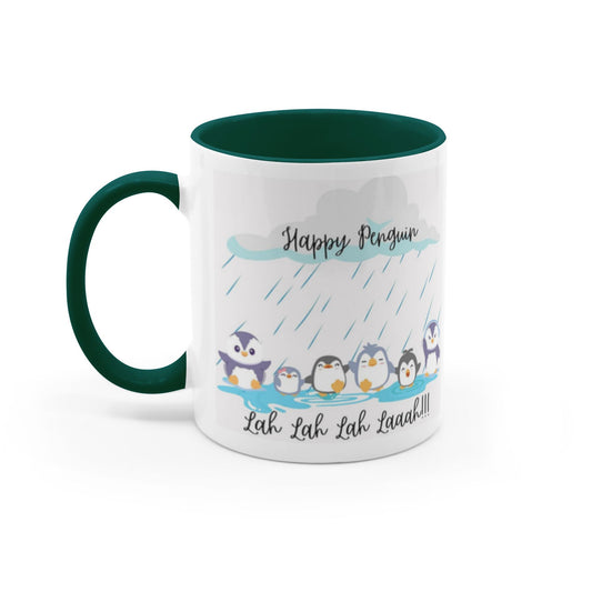 Happy Penguins Accent Mugs