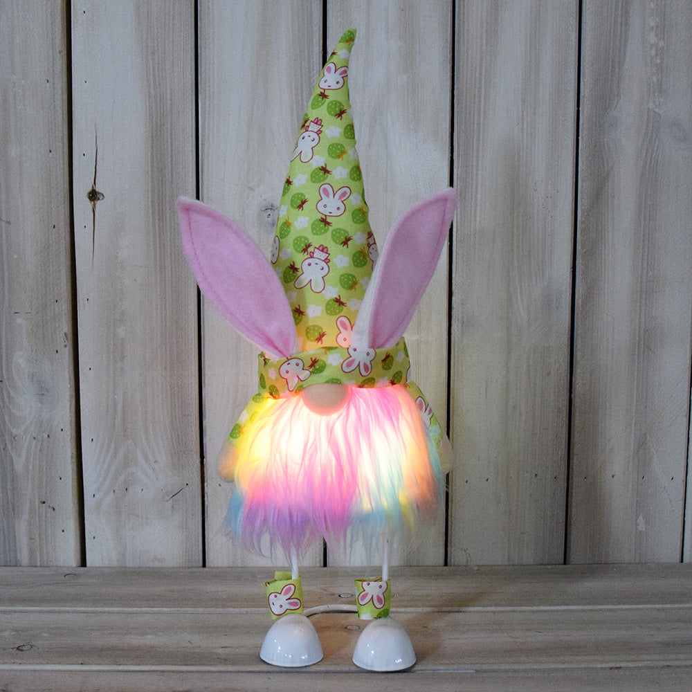 Easter Lights Faceless Baby Doll Decorations