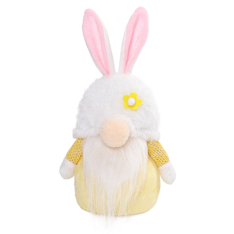 Luminous Easter Rabbit Faceless Baby Doll
