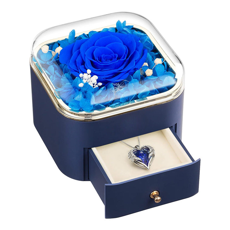 Valentines Day Rose Jewelry Storage Packaging Box