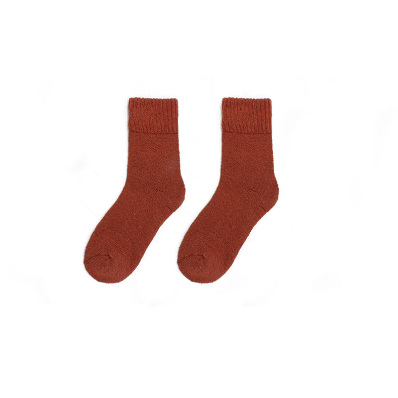 Wool Socks Autumn And Winter Thickening Women