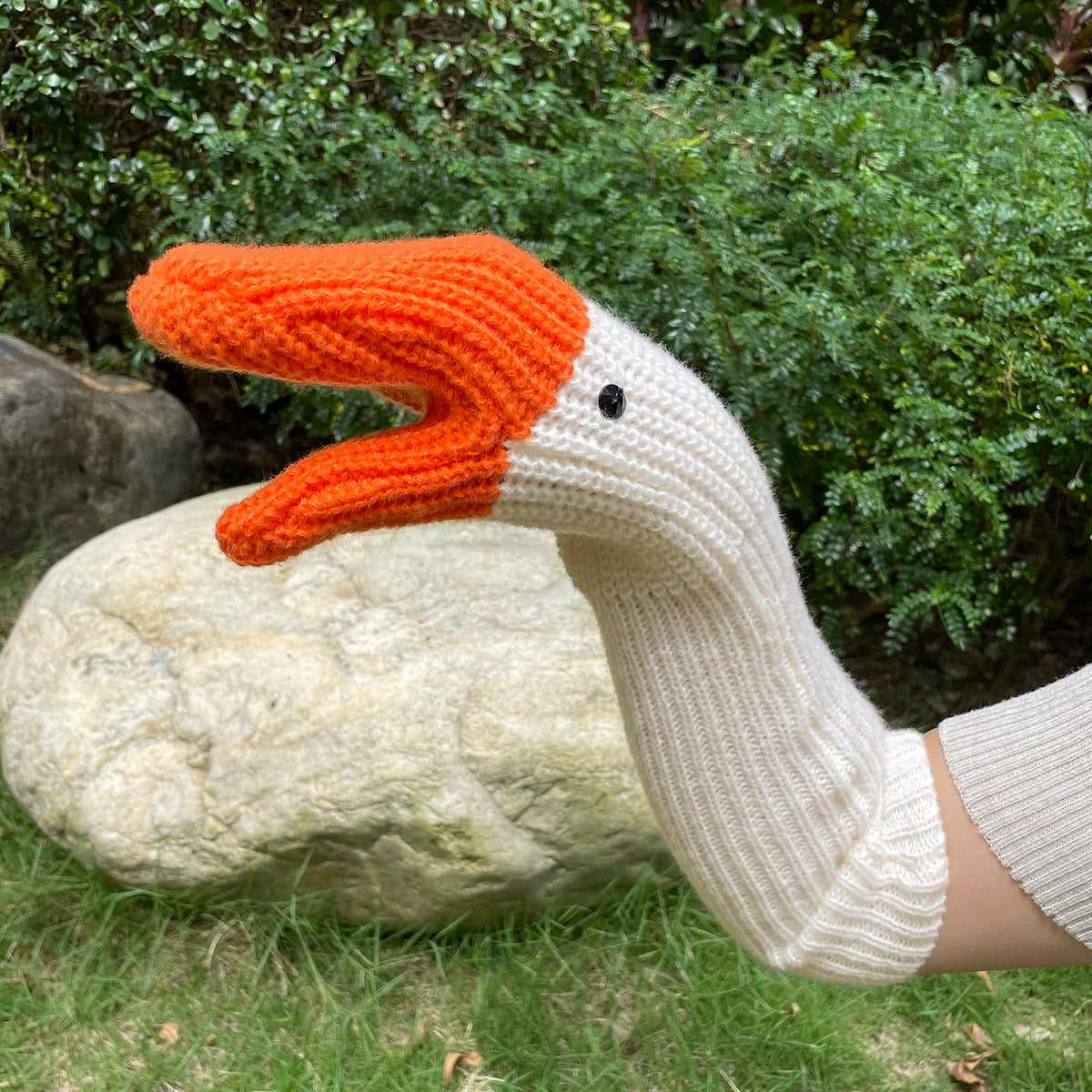 Unisex Knitted Wool Mittens Cold-proof
