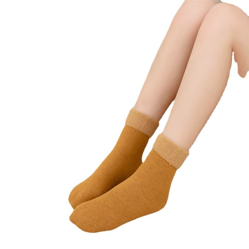 Wool Socks Autumn And Winter Thickening Women