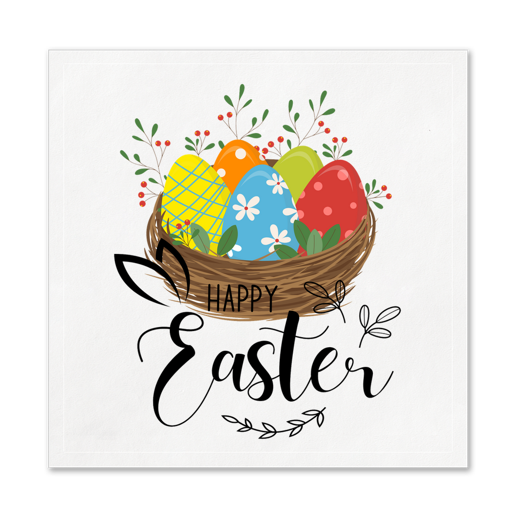Easter Egg basket Uncoined Napkins