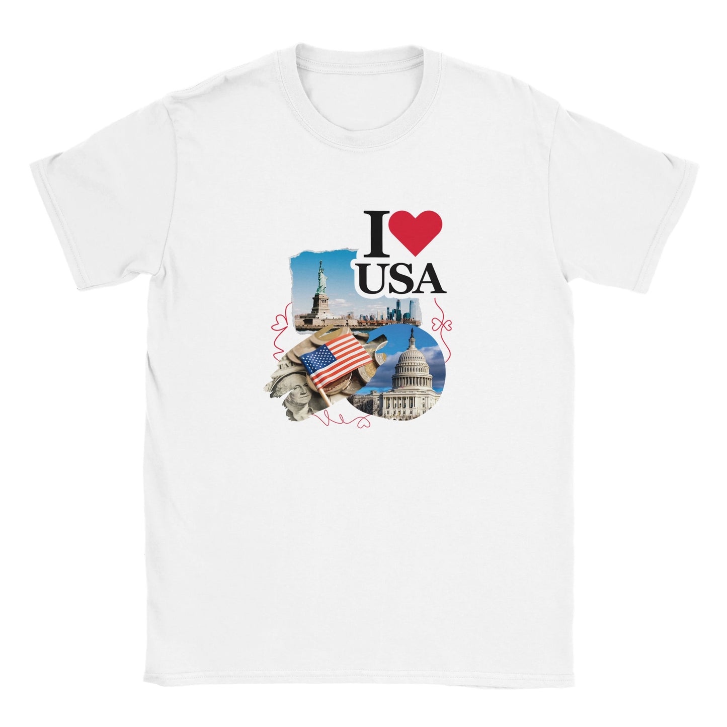 US Classic Kids Crewneck T-shirt