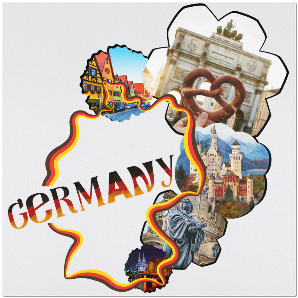 Germany Map Placemats