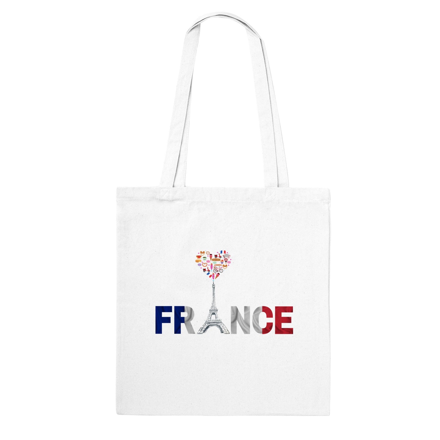 France Eiffel Tower Classic Tote Bag