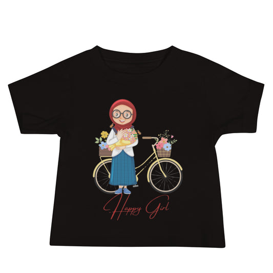 Happy Girl Baby Jersey Short Sleeve Tee