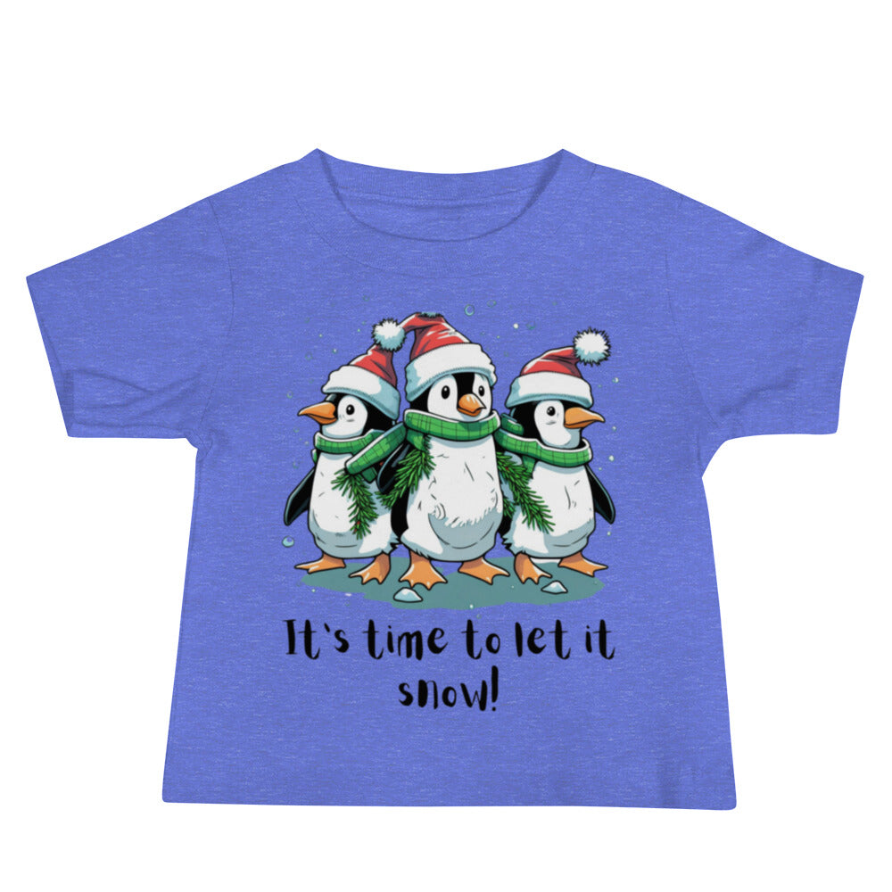 Let it snow Baby Jersey Short Sleeve Tee