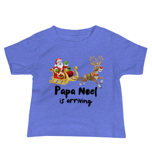 Papa Noel Baby Jersey Short Sleeve Tee