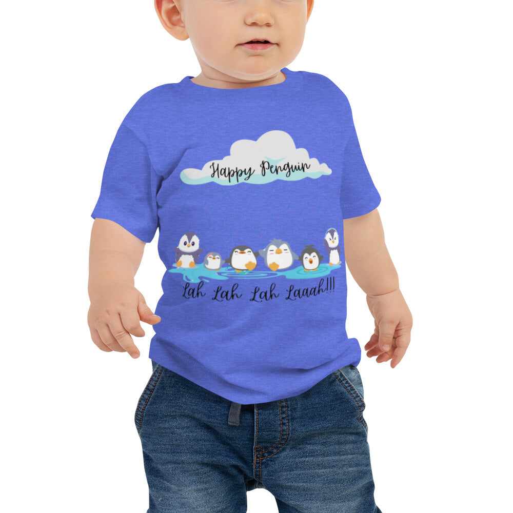 Happy Penguins Baby Jersey Short Sleeve Tee