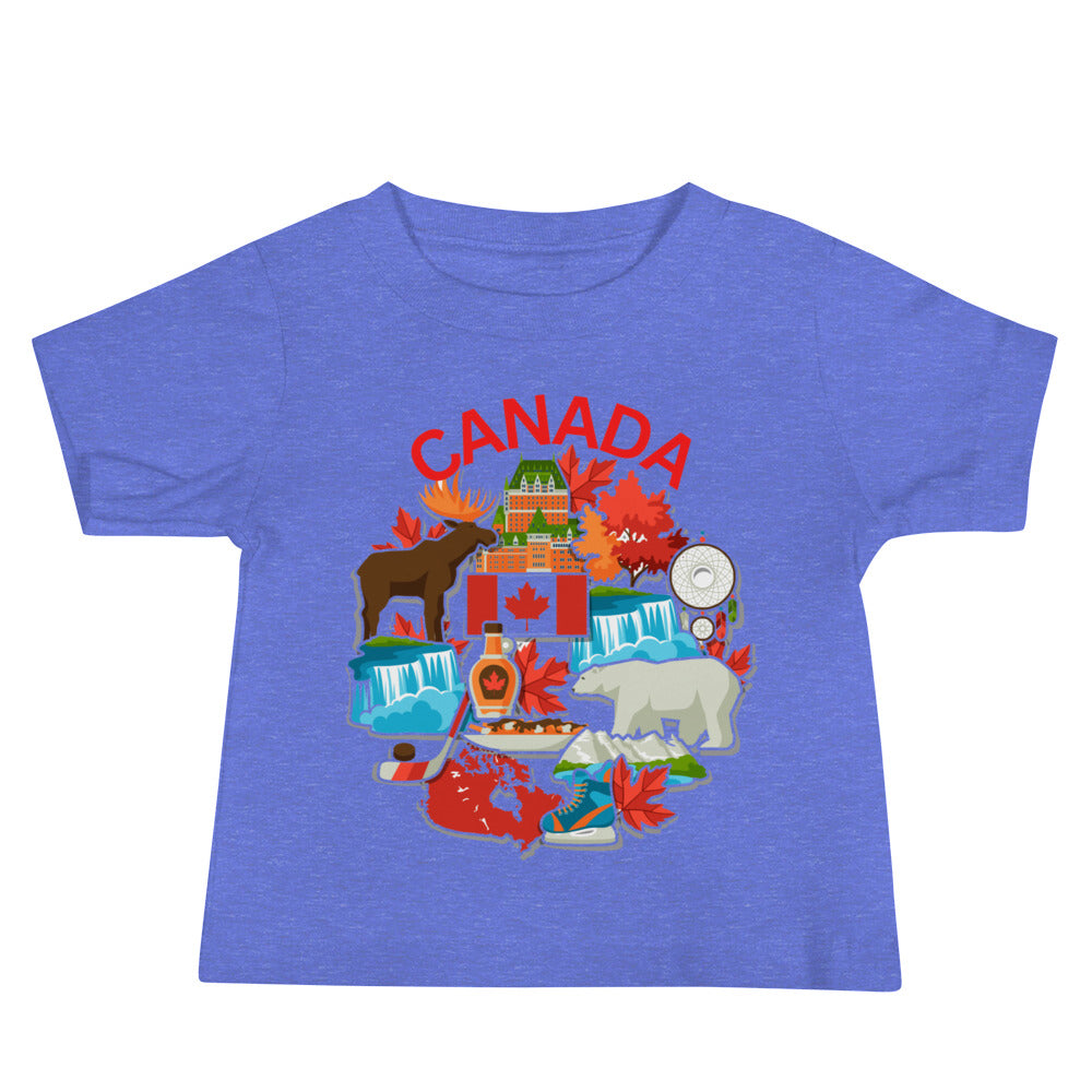 Canada Items Baby Jersey Short Sleeve Tee