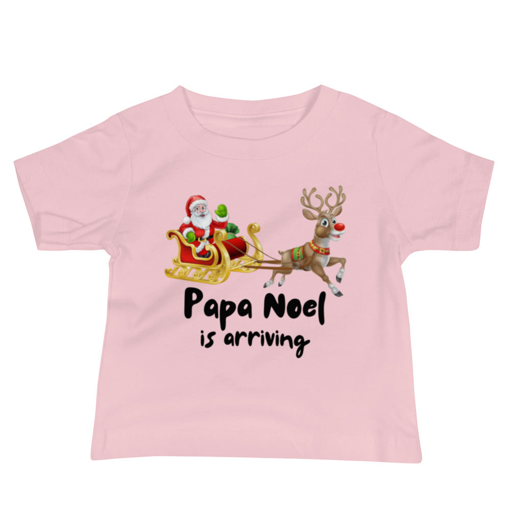 Papa Noel Baby Jersey Short Sleeve Tee