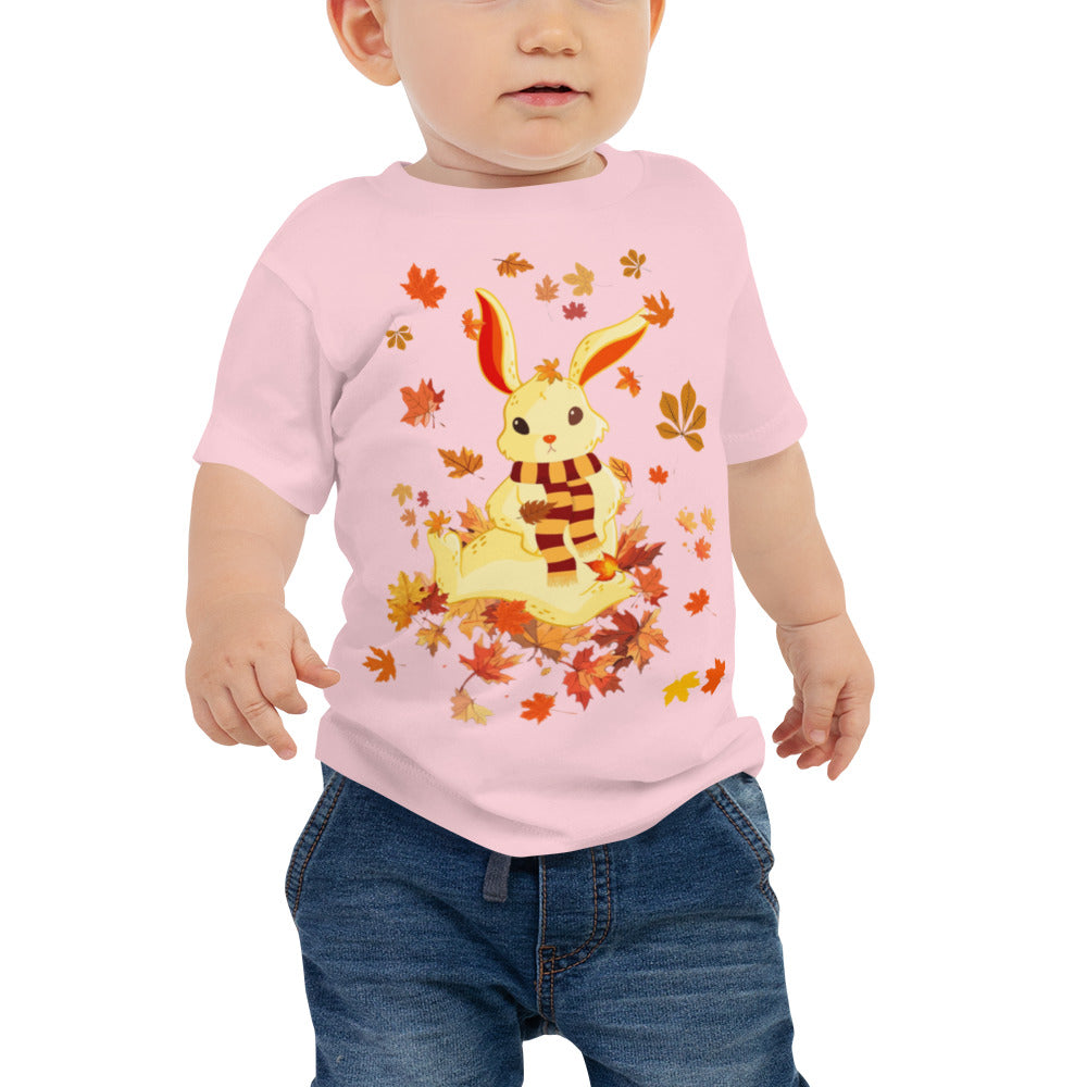 Autumn Bunny Baby Jersey Short Sleeve Tee