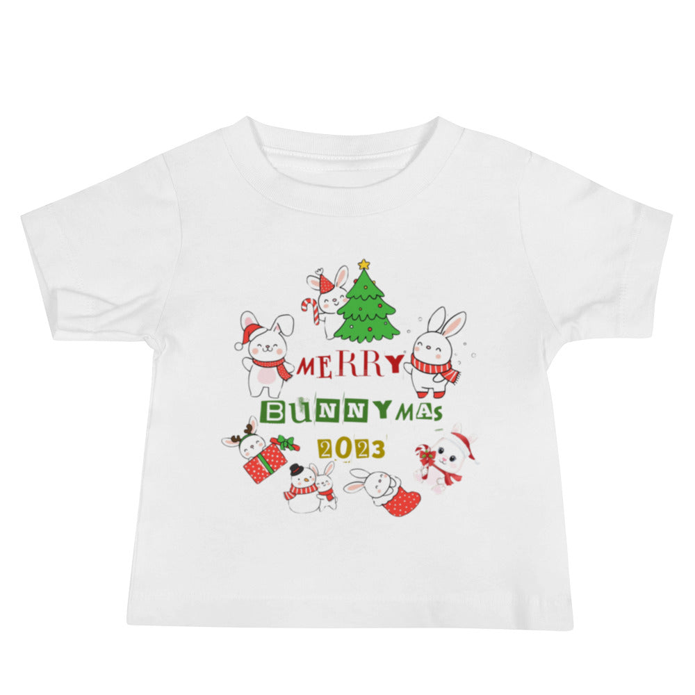 Bunny-mas Baby Jersey Short Sleeve Tee