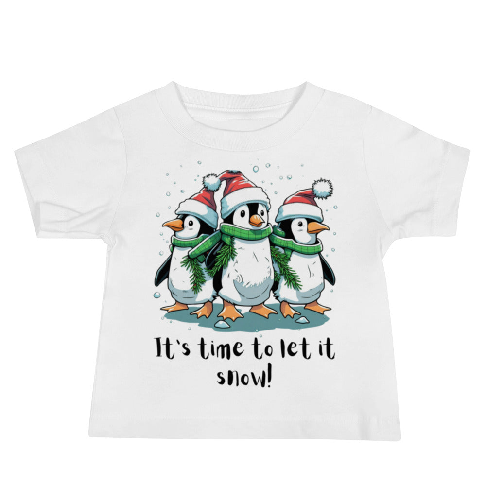 Let it snow Baby Jersey Short Sleeve Tee