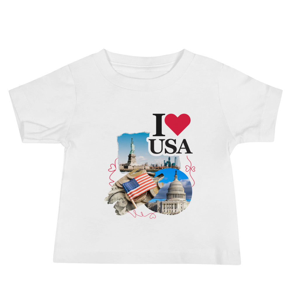 US Baby Jersey Short Sleeve Tee