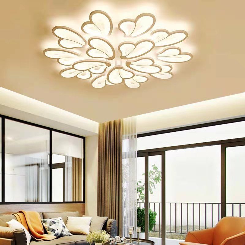 Simple Modern Study Bedroom Light Super Bright Household Acrylic Ceiling