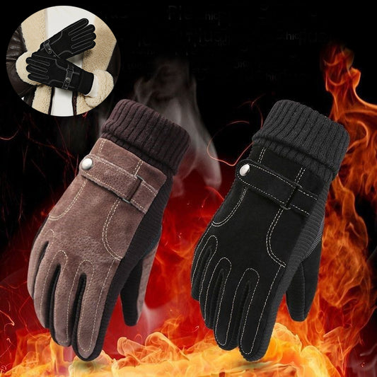Warm Gloves Men's Autumn And Winter Touch Screen Gloves