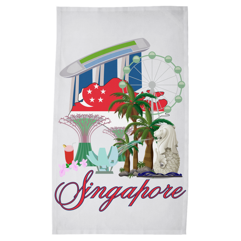Singapore Tea Towels