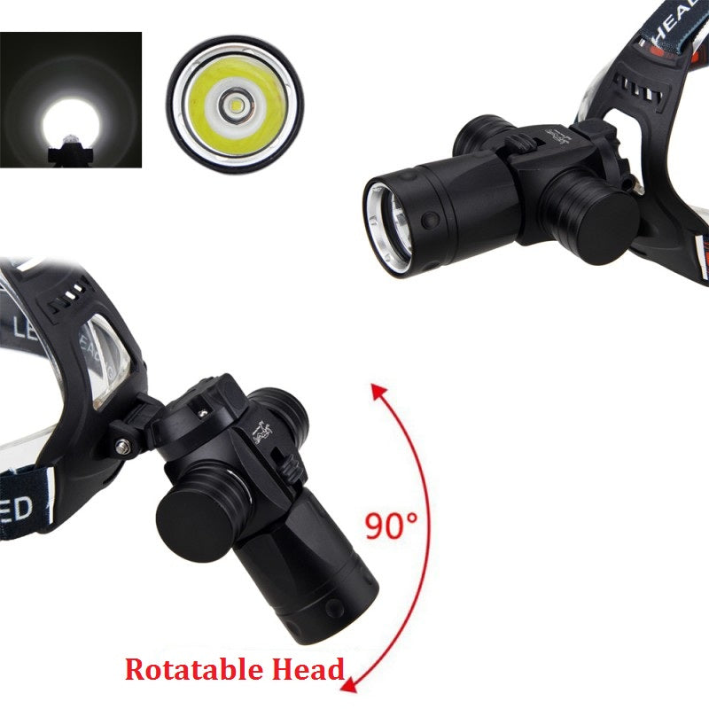 Diving Headlight Head-mounted Underwater Strong Light Charging