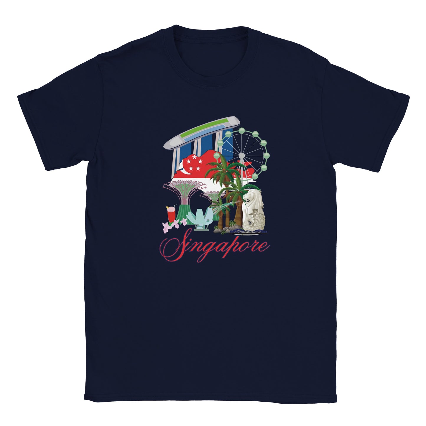 Singapore Classic Kids Crewneck T-shirt