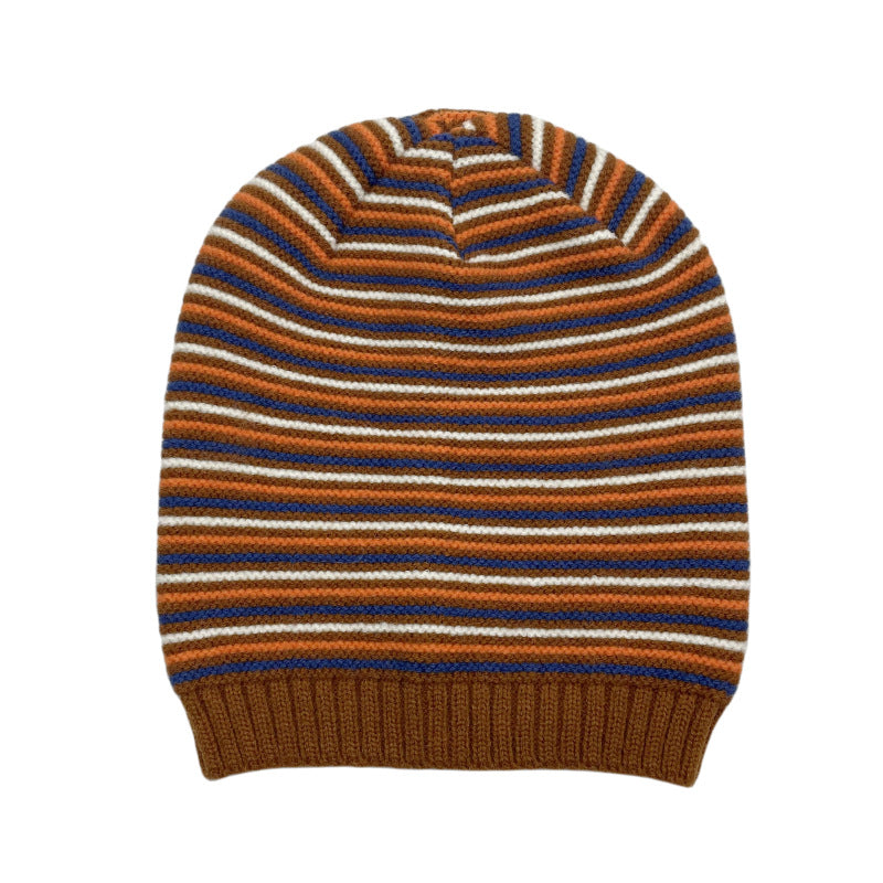 Striped Knitted Warm Woolen Hat