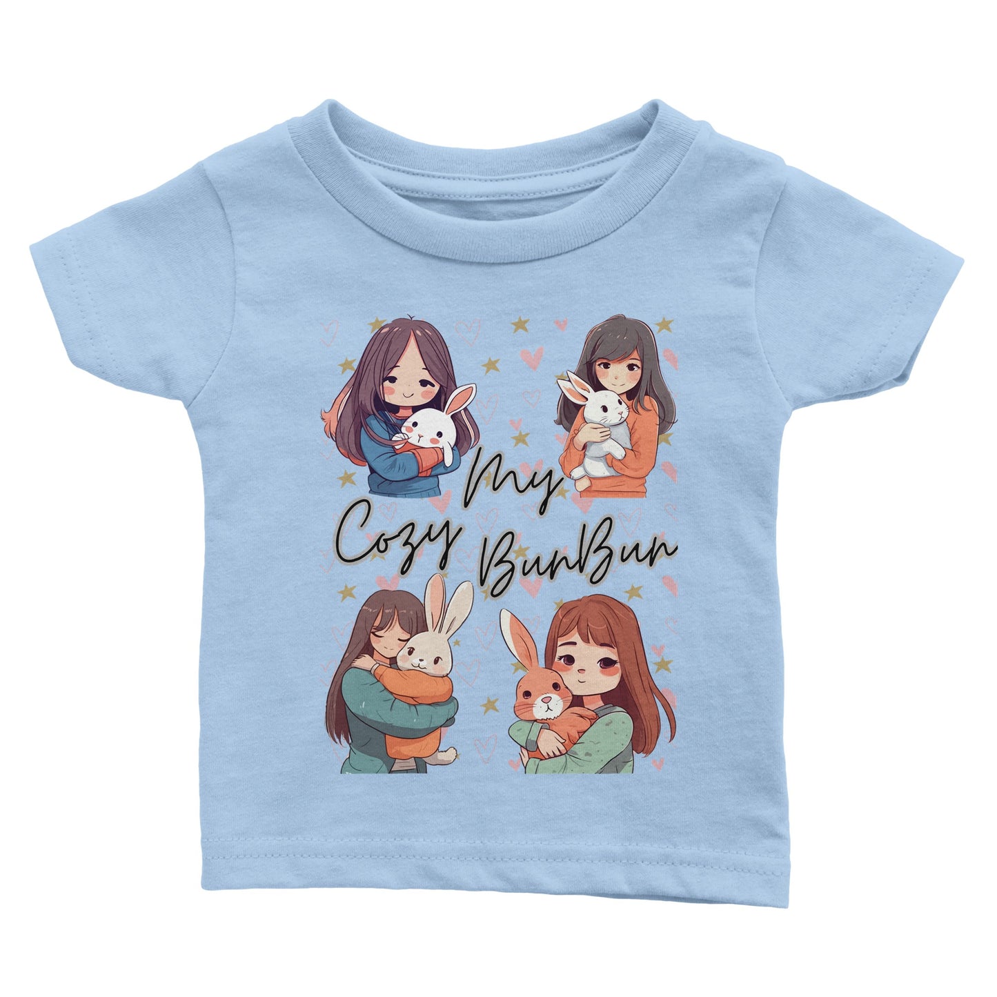 My Cozy BunBun Classic Baby Crewneck T-shirt