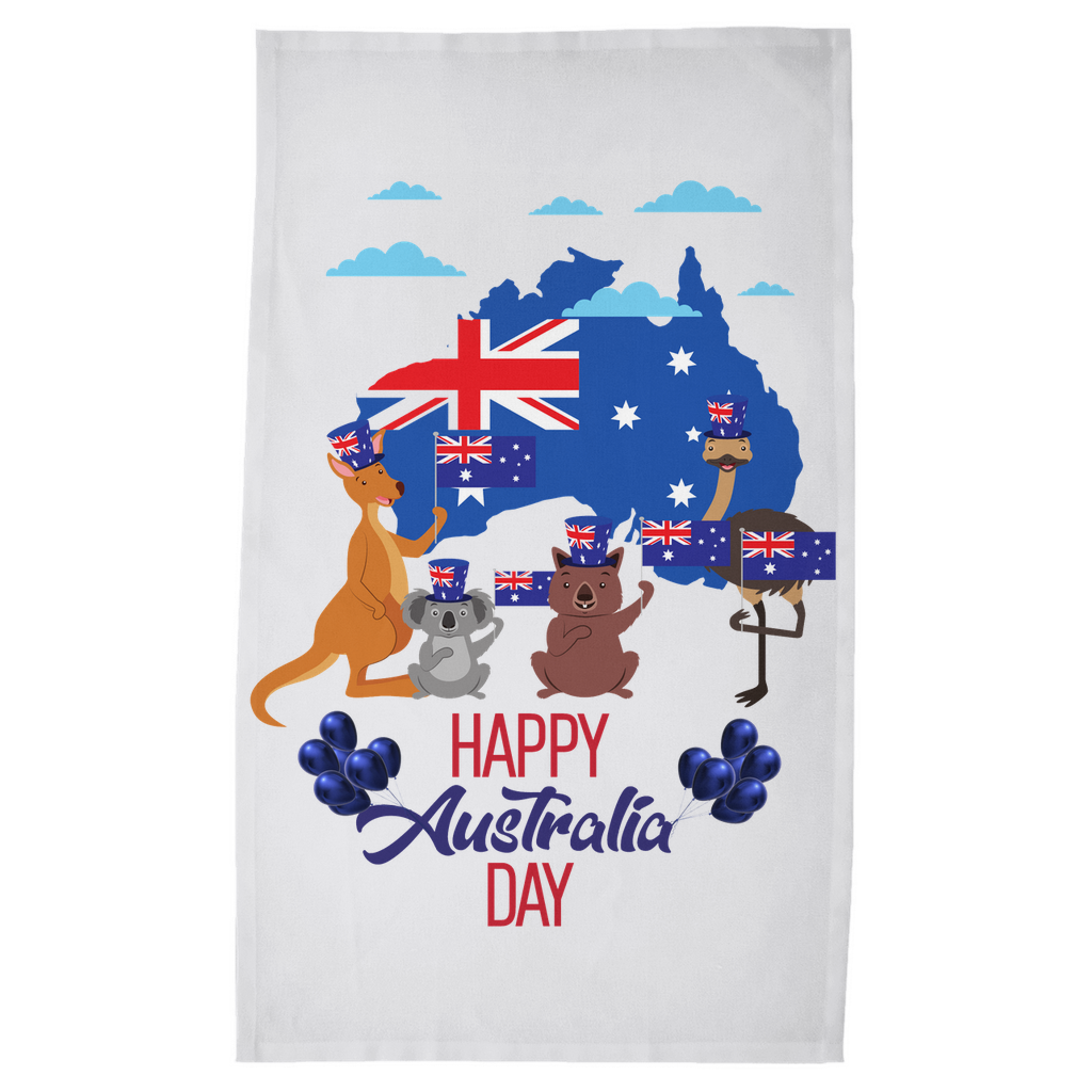 Australia Day Tea Towels