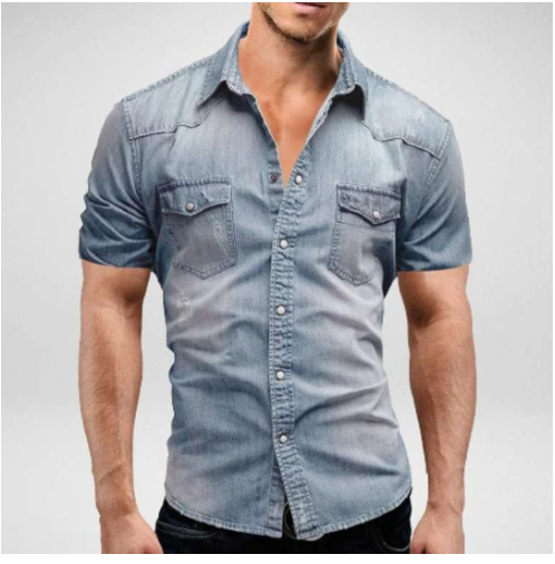 Men Shirt Brand Male Long Sleeve Shirts Casual Solid Slim Fit