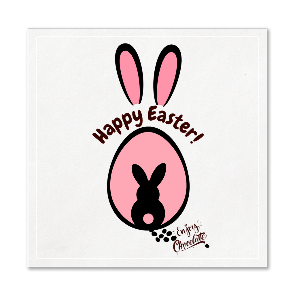 Easter Rabbit Uncoined Napkins