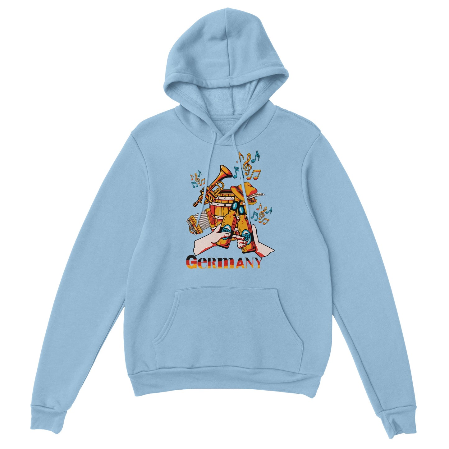 Germany Classic Unisex Pullover Hoodie