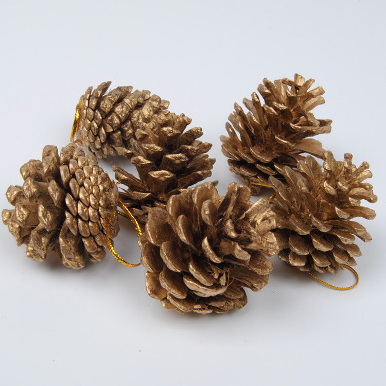 Christmas Supplies Pendant Natural Decoration Pine Cones
