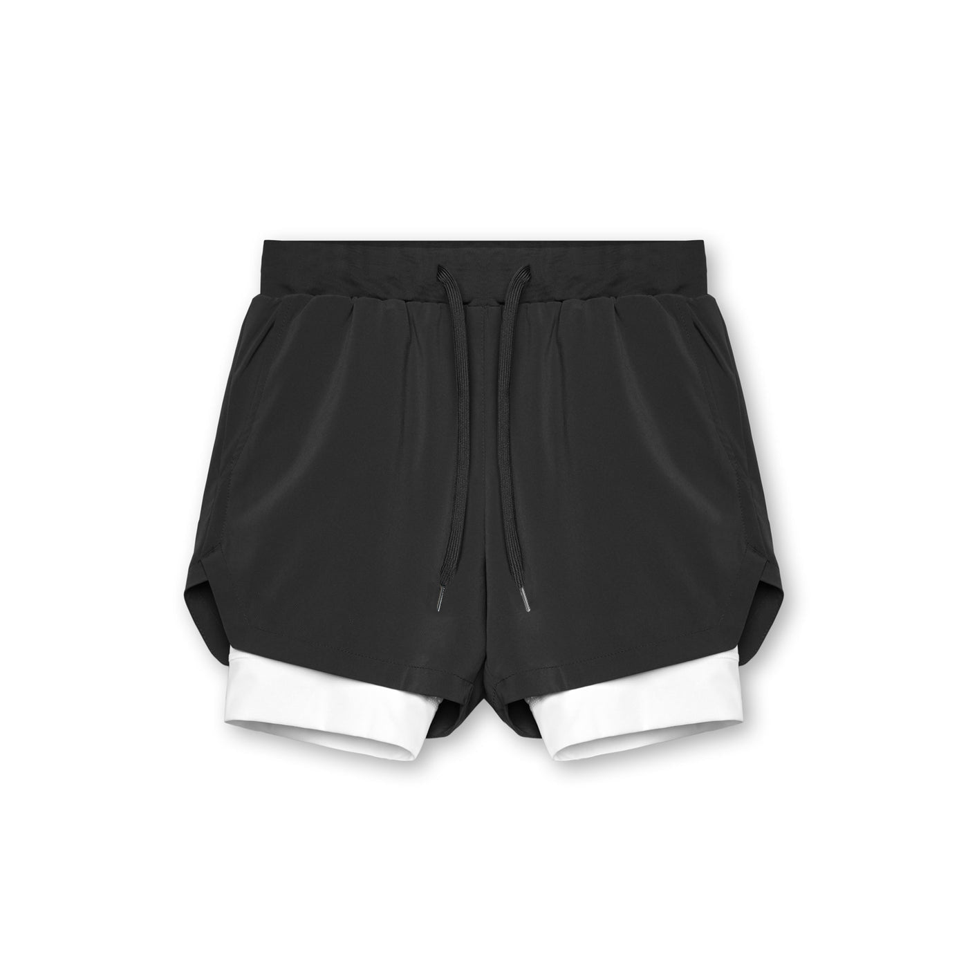 Men's Athletic Shorts Double-layer Fitness Wicking