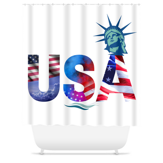 USA Shower Curtains