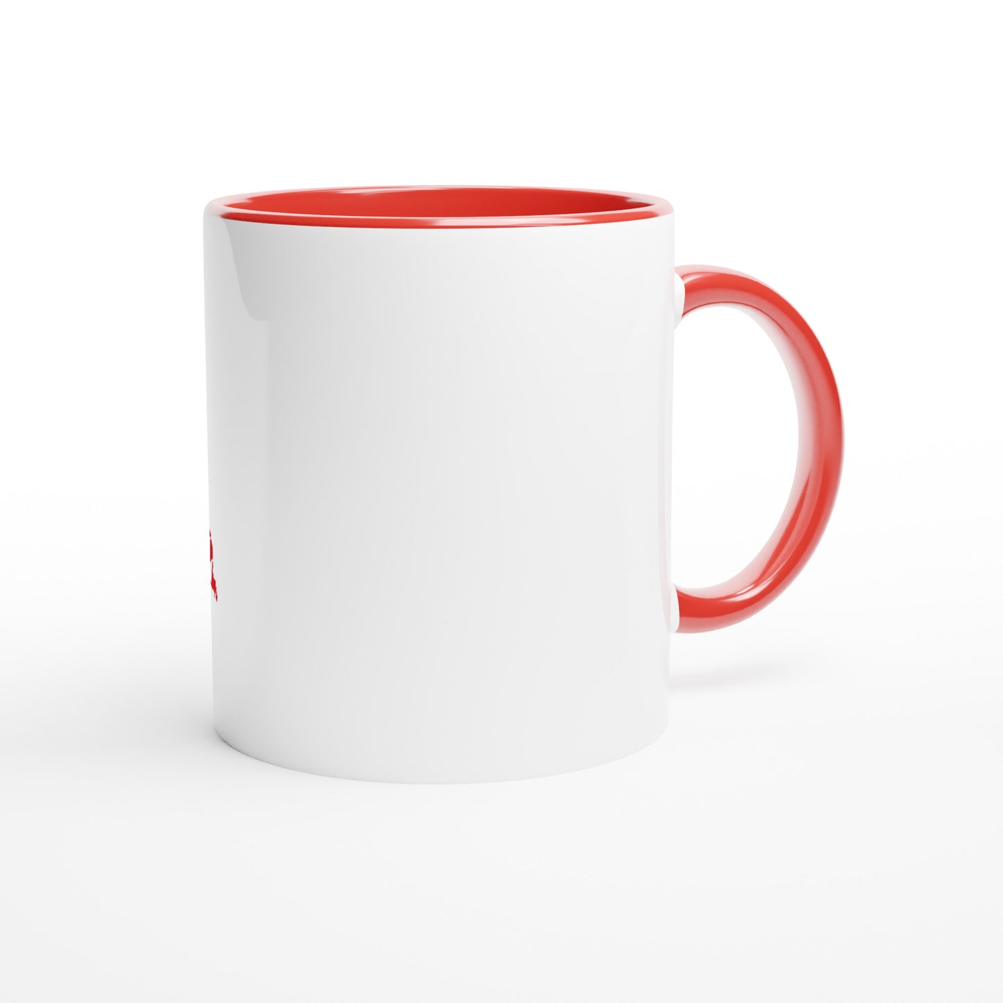 Happy Canada Day White 11oz Ceramic Mug with Color Inside