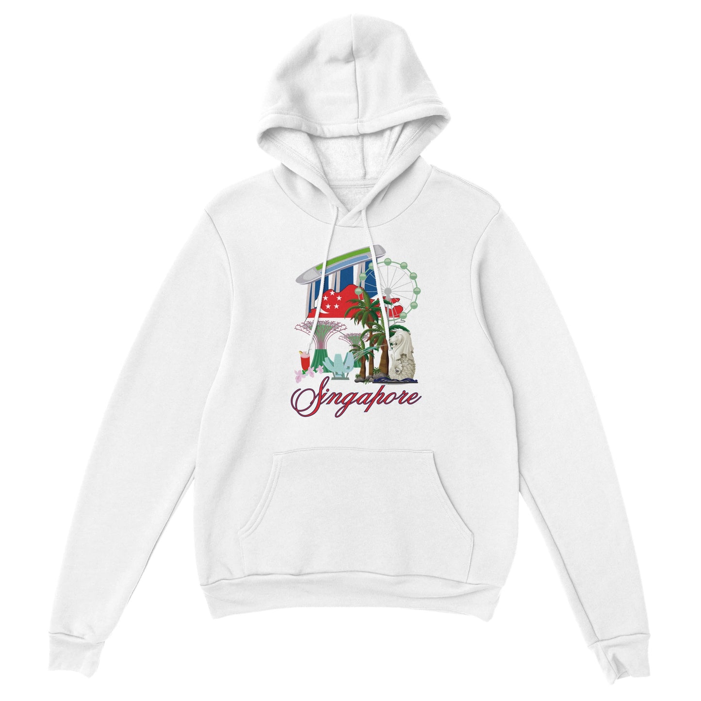 Singapore Classic Unisex Pullover Hoodie