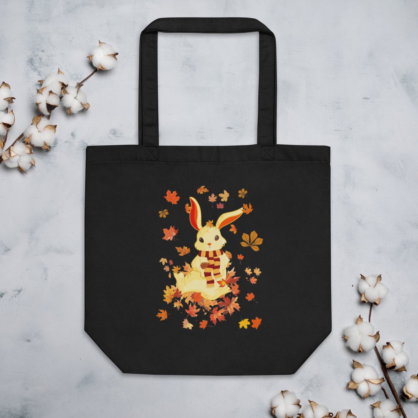 Autumn Bunny Eco Tote Bag