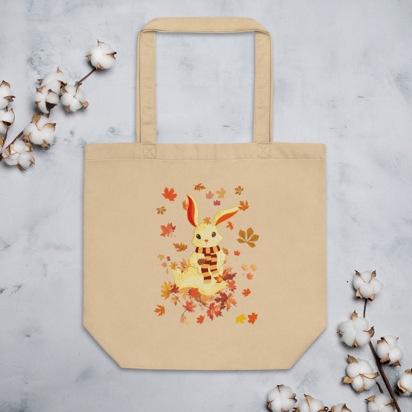 Autumn Bunny Eco Tote Bag