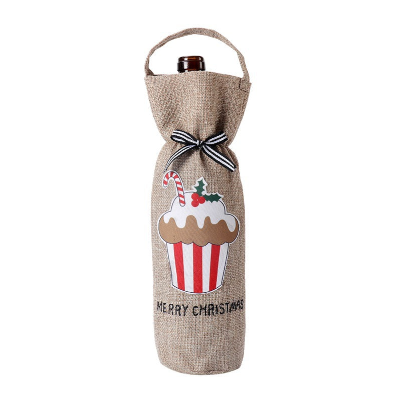 Christmas Decoration Supplies Bottle Cover