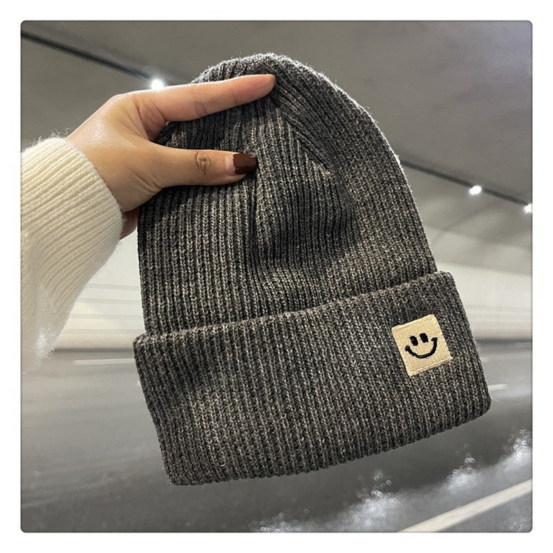 Knitted Hat Women's Winter Solid Color