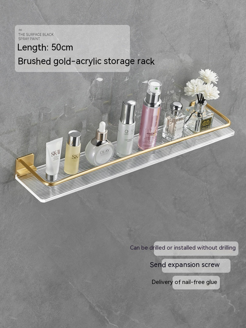 Acrylic Bathroom Storage Rack Bathroom Towels Storage Rack