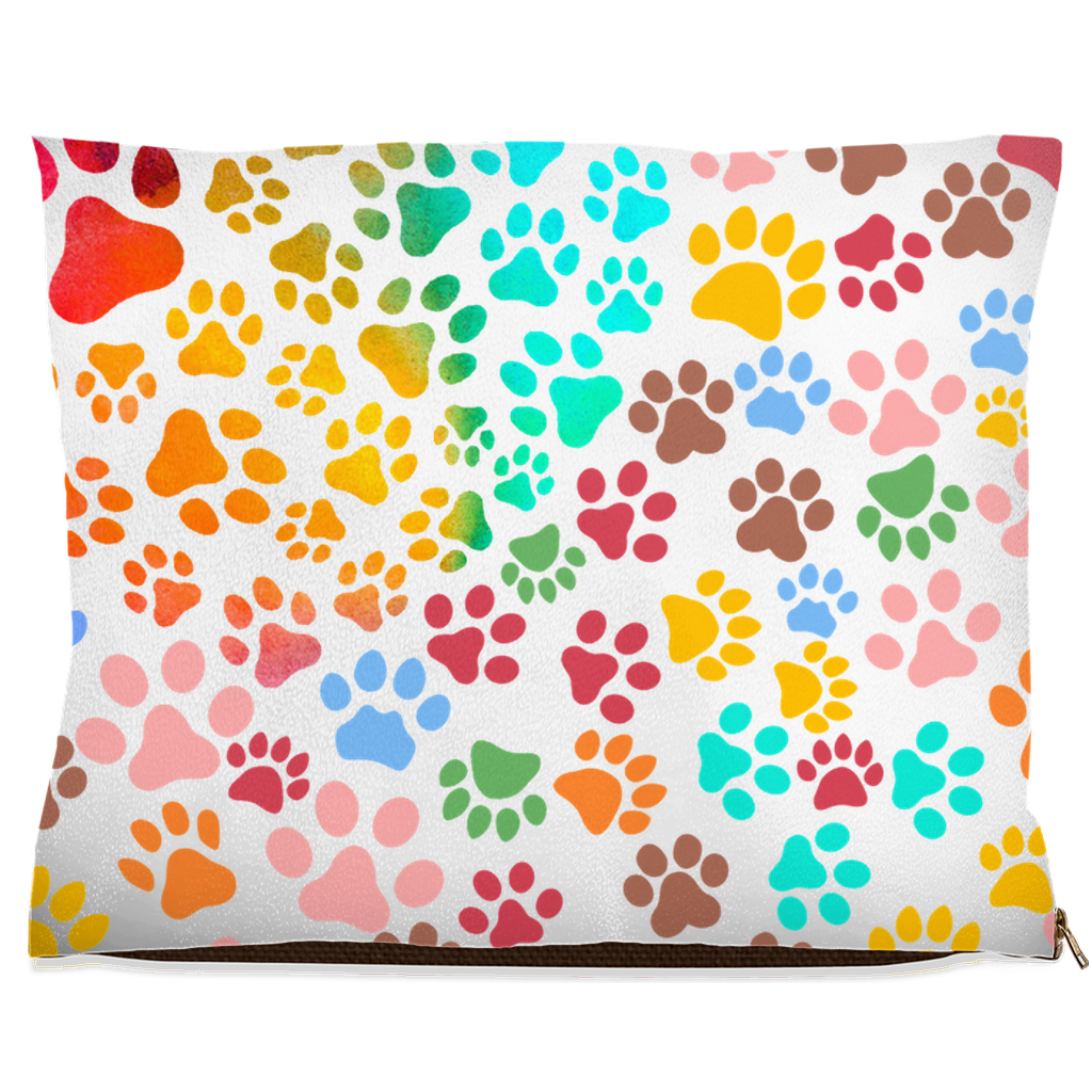 Paws Pattern Pet Bed