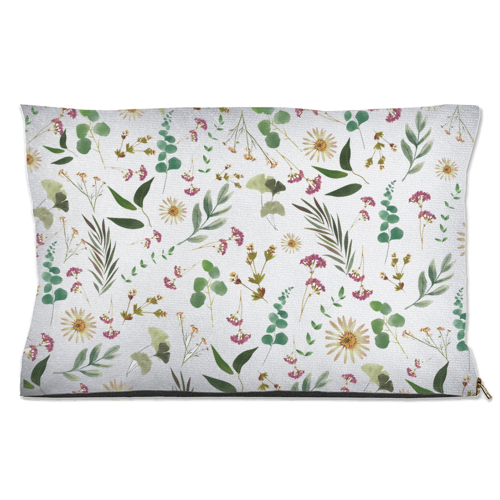 Flower and Leaf Pattern Dog Beds