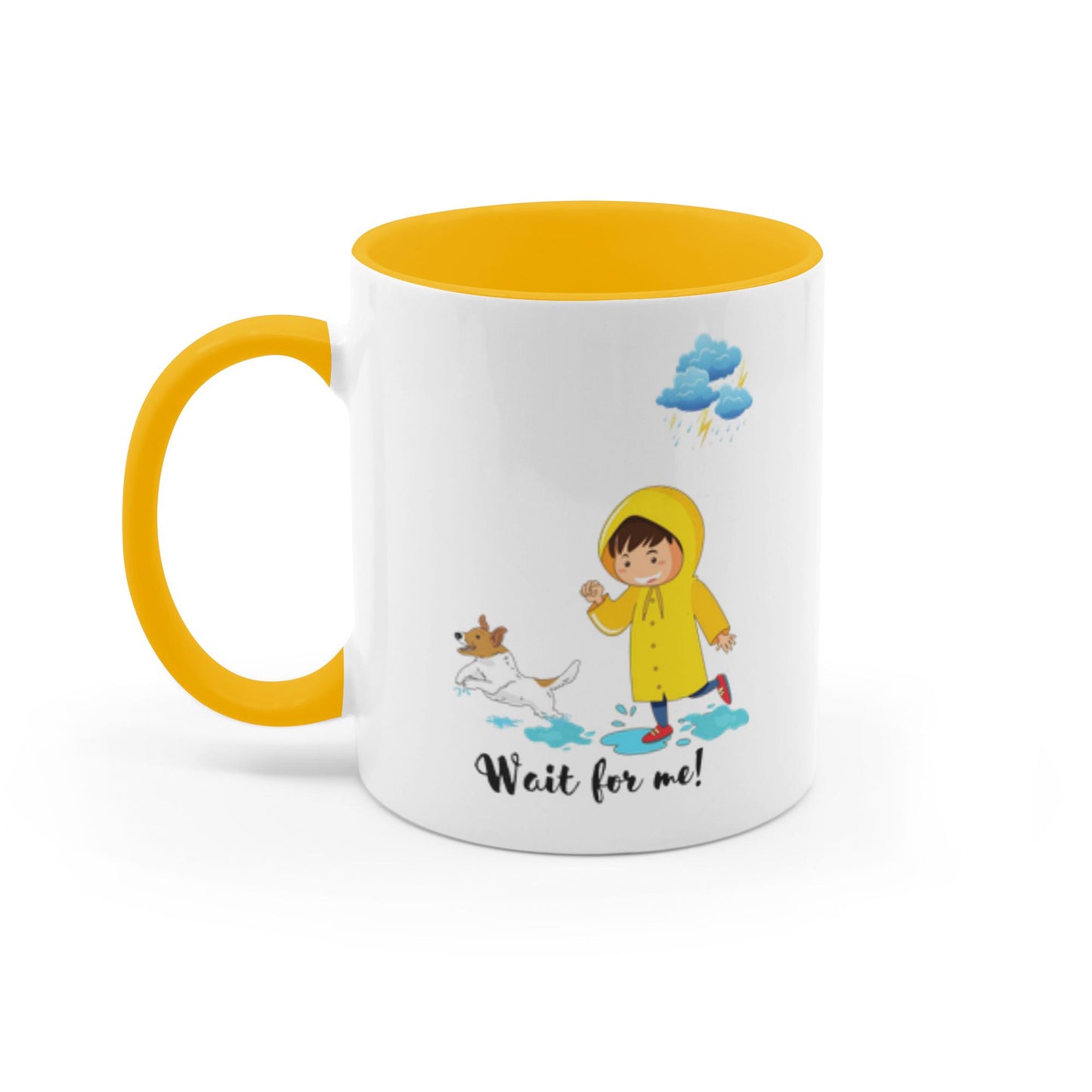 Wait For Me Accent Mugs